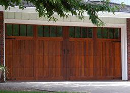 chi wood garage doors