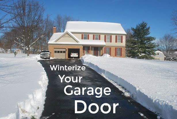 Winterize your garage door