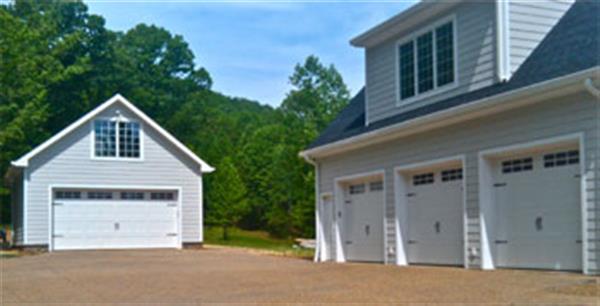Carriage Doors for Afton Mountain Home