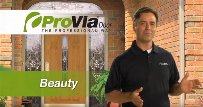 ProVia Entry Doors with Custom Glass