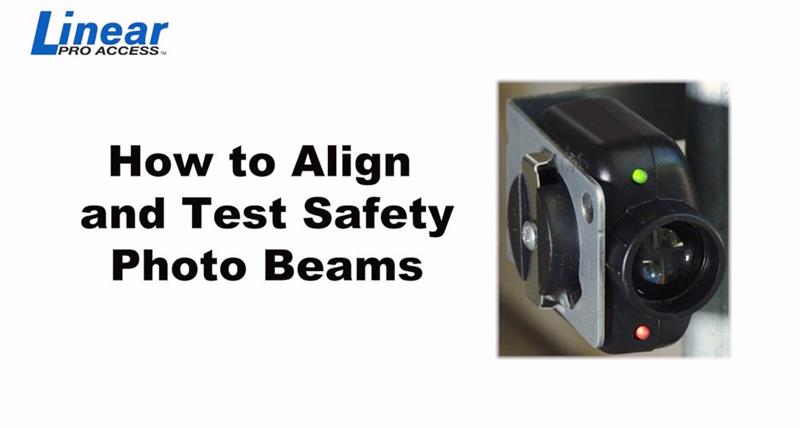 DIY Linear - How To Align and Test Safery Photo Beams
